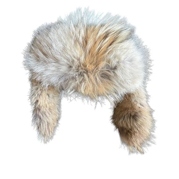 Canada Goose Hat Aviator Genuine Coyote Fur Trim Graphite Size L/XL - Picture 2 of 11